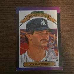 Don Mattingly Card