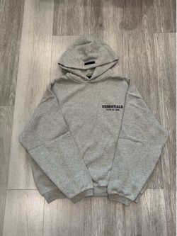 Essentials light heather grey Kids hoodie