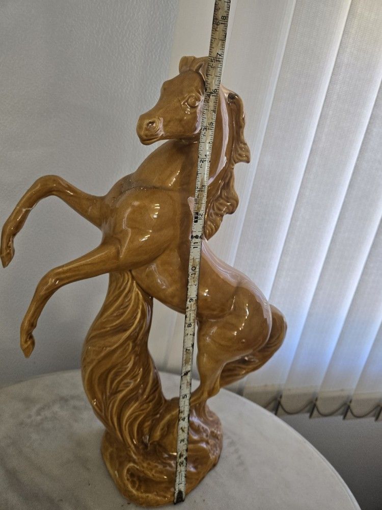 Large ceramic Horse