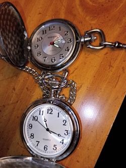 Two working pocket watches