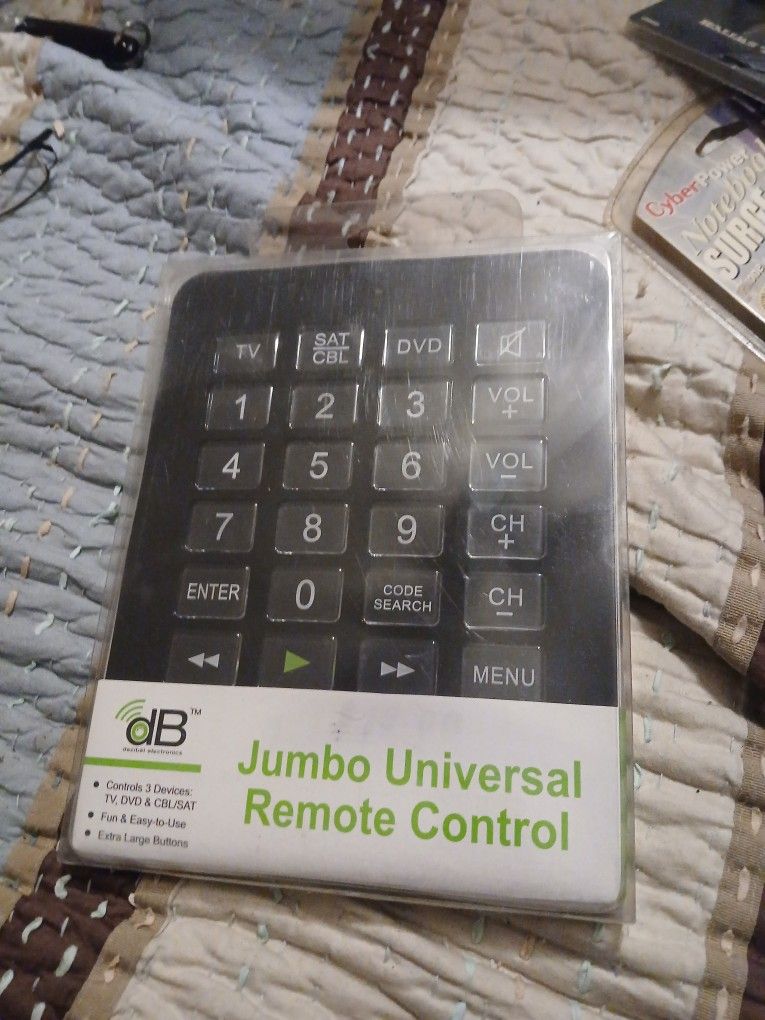 dB Jumbo Universal Remote Control