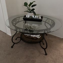 Glass Coffe Table