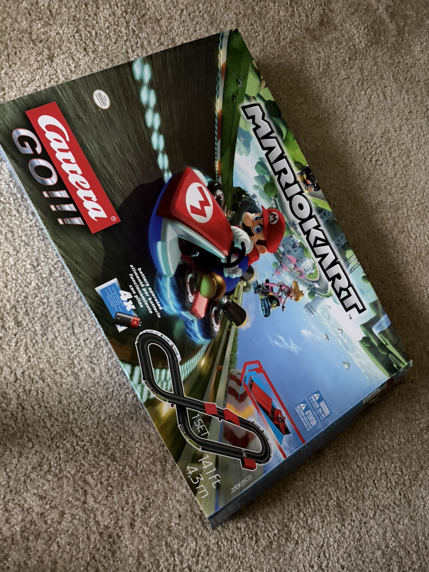 Carrera GO!!! Mario Kart Electric Slot Car Racing Set
