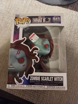 Funko Pop! Marvel What If...? Zombie Scarlet Witch Vinyl Bobble-Head #943