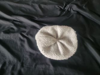 heather grey women's beret