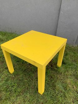 Small Yellow Table 