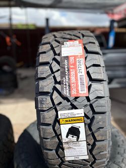 35/1250/20 Nitto ridge grappler tires
