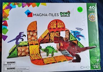 Magna tiles dino world
