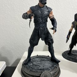 Mortal Kombat 3-D Custom Statue Smoke