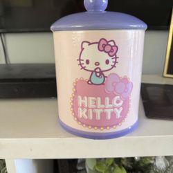 Hello kitty jar 