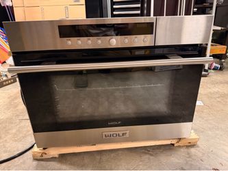 Wolf CSO24TE/S/TH 24 Inch Convection Steam Oven Black