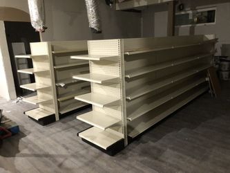 Lozier gondola shelving