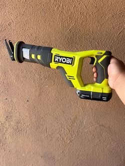 Ryobi 18v Sawzall with battery