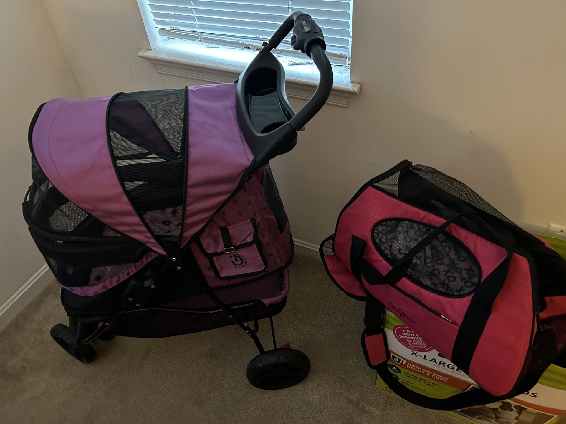 Small Dog Stroller And Carrier