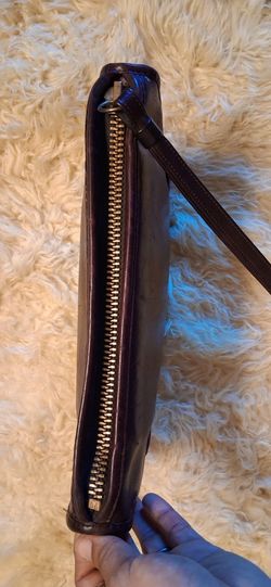 Vintage Leather Clutch 
