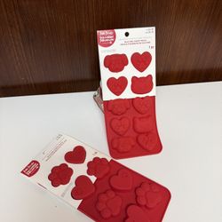 Celebrate It Red Silicone Candy Molds