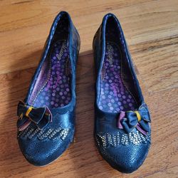 MUTINY by IRREGULAR CHOICE SHOES FLATS, SIZE 10