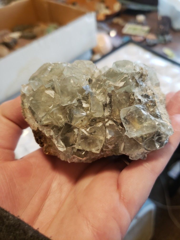 Fluorite Crystal From China