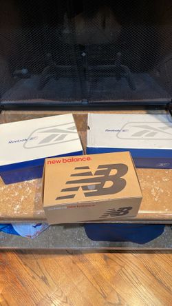 New balance and Reebok tennis shoes