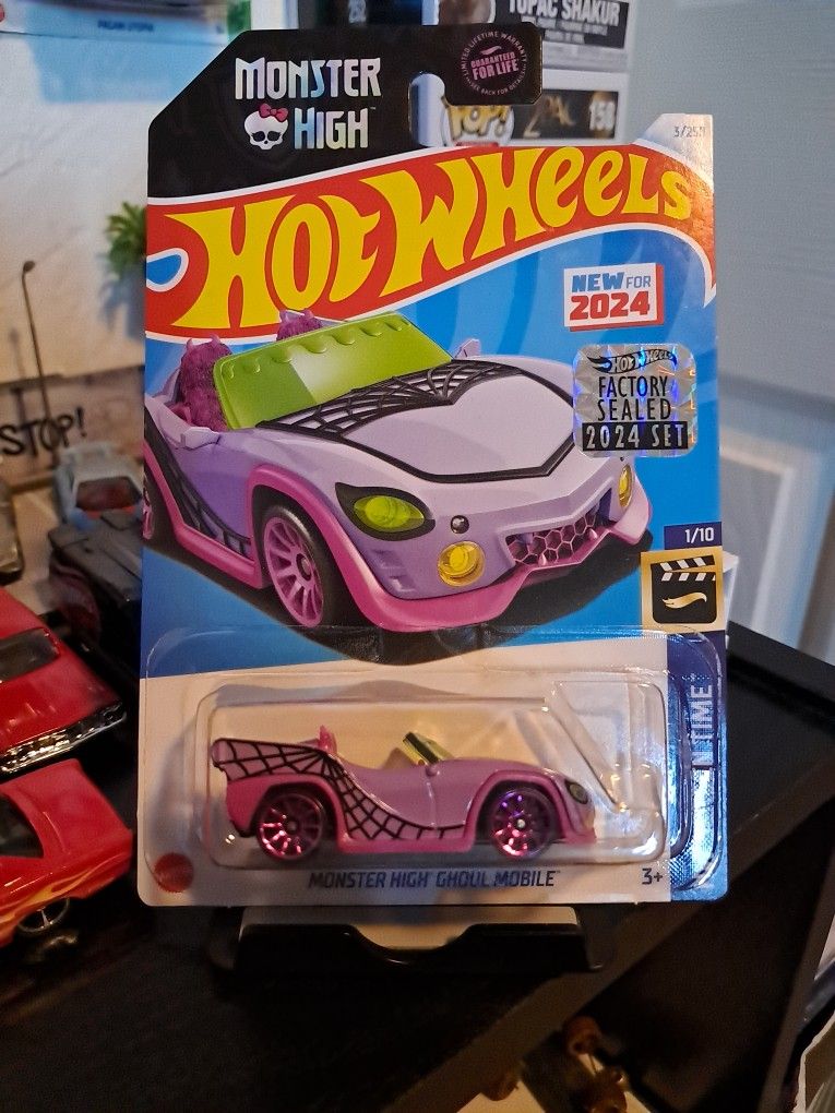 Hot Wheels Monster High Ghoul Mobile