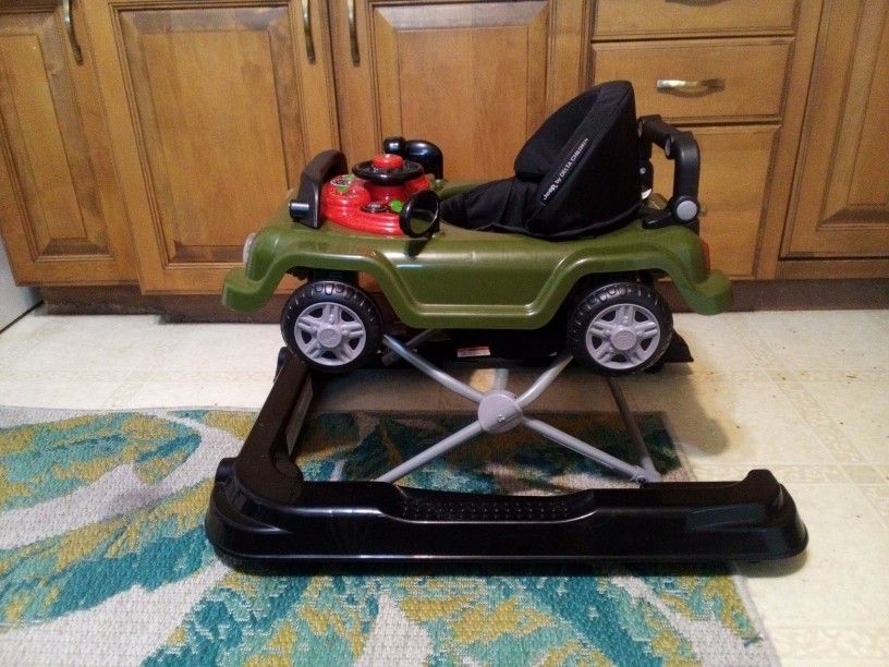 JEEP 3 IN ONE WALKER (Walker,Push,Play With As Toy)