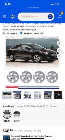 Honda civic 2013/2015  wheel cover ( brand new)