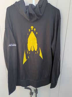 RARE🔥 Star Trek Picard Cast & Crew Zip-Up Hoodie XL Black Independent