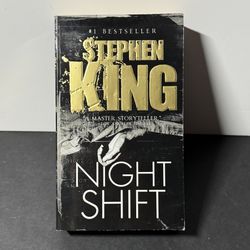 Stephen King Night Shift Paperback - Anchor Books Horror Short Stories 2004