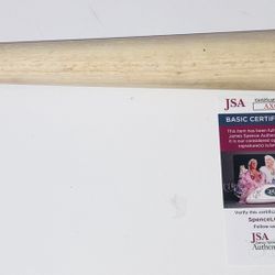VINNIE PASQUANTINO SIGNED AUTOGRAPH KANSAS CITY ROYALS 18” BASEBALL BAT JSA COA!