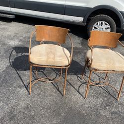 Heavy Iron Bedroom Patio Or Accent Seating Chairs 