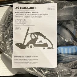 McCulloch Steam cleaner