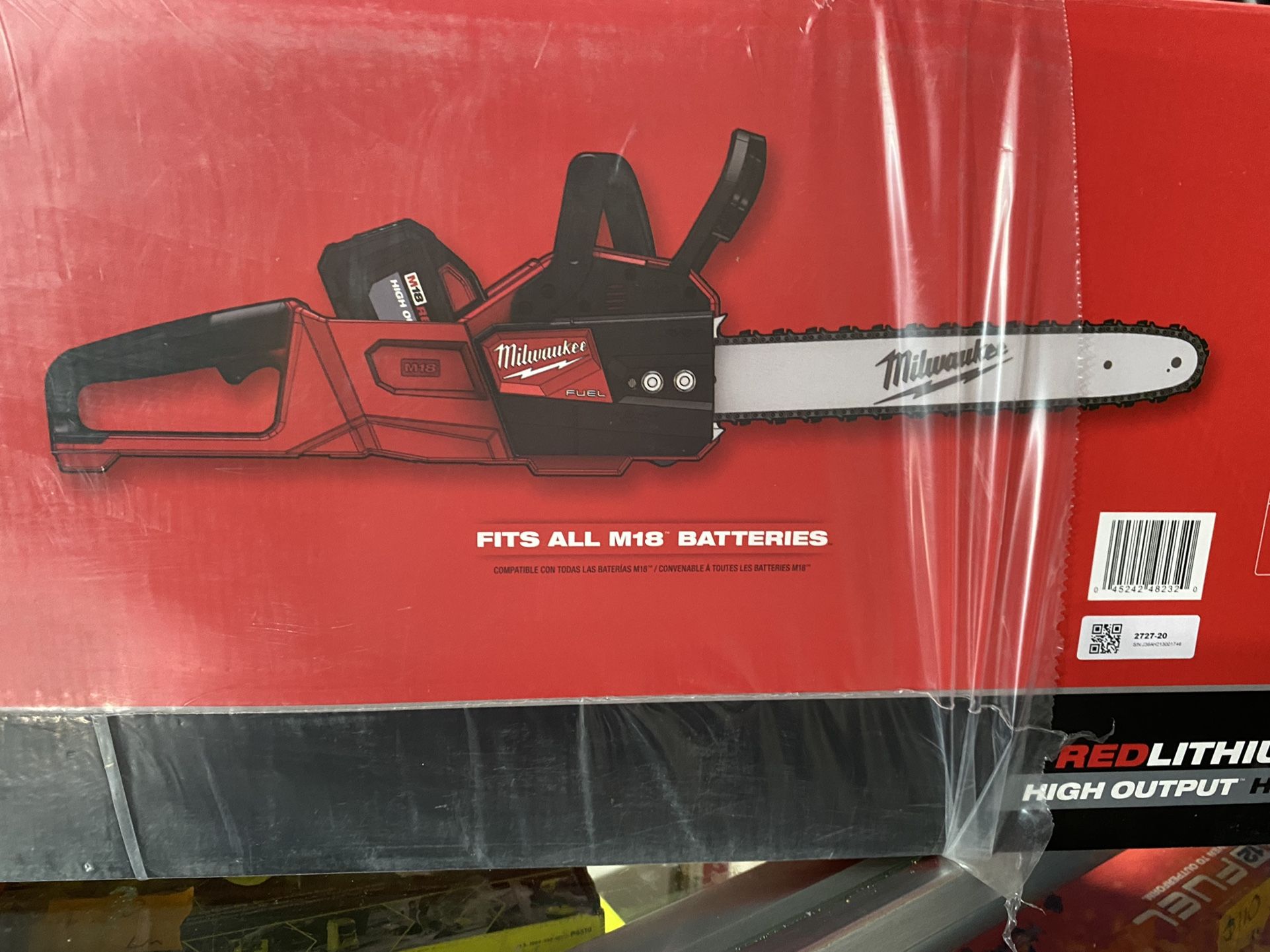 M18 FUEL 16 in. 18-Volt Lithium-Ion Brushless Cordless Chainsaw (Tool-Only)