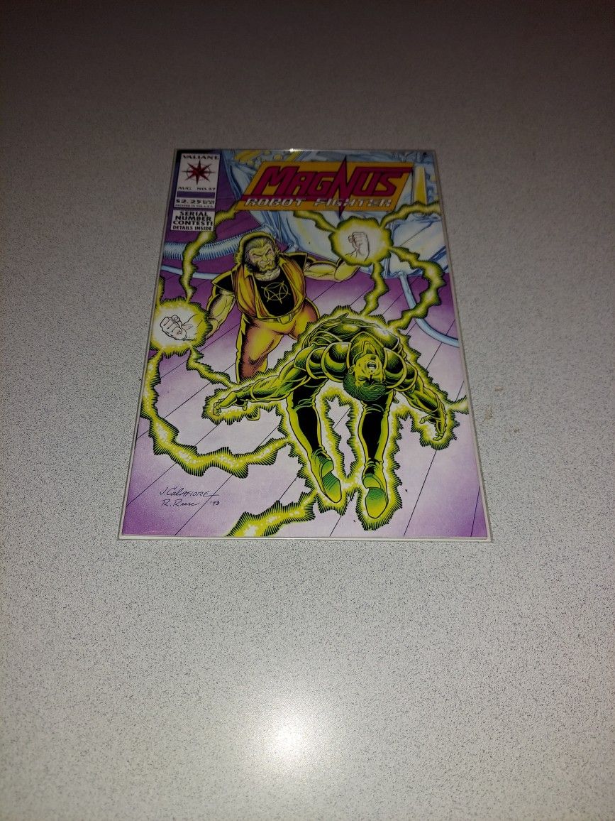 1993 MAGNUS ROBOT FIGHTER #27 COMIC BAGGED AND BOARDED
