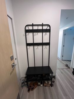 IKEA Nipåsen entryway bench and coat rack