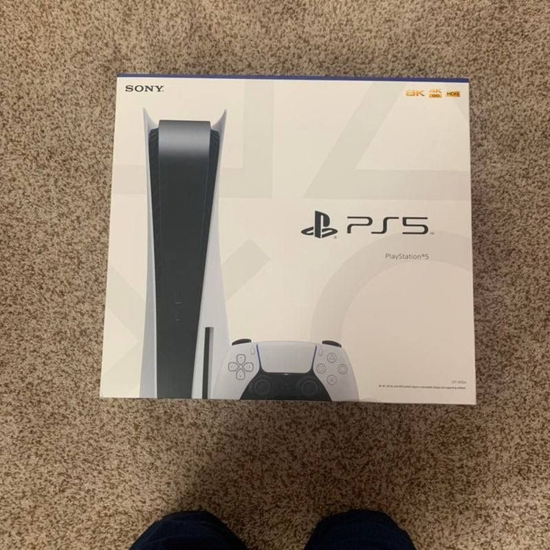Brand New PlayStation5 White 825 GB Standard Addition Free shipping Included