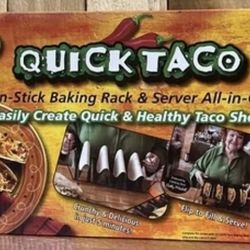 Quick Taco Non Stick Baking Rack & Server