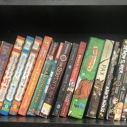 Hard cover and soft cover books