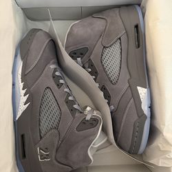 Brand new Jordan 5 retro wolf grey