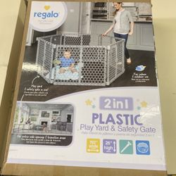 Baby Play Yard And Safety Gate
