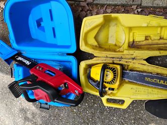 2 chainsaws for $25