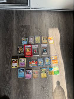 Pokemon slabs and raws for sale or trade