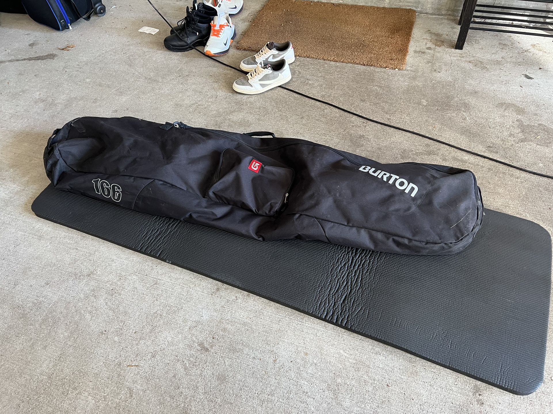 Burton Snowboard and Bindings Package