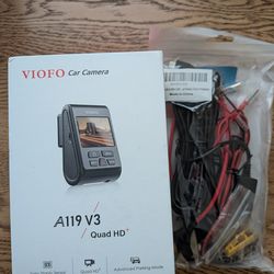 VIOFO Dash Cam A119 V3 2K 2560x1440P Quad HD+ 60FPS Front Car Dash Cam
