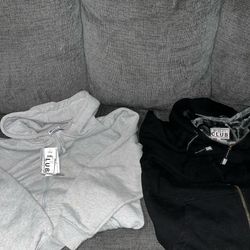 Pro club hoodies and sweatpants 2xl together