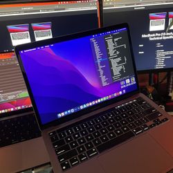 Late 2020 M1 MacBook Pro 16GB Ram 256GB 