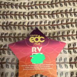 EDC RV Camping Pass