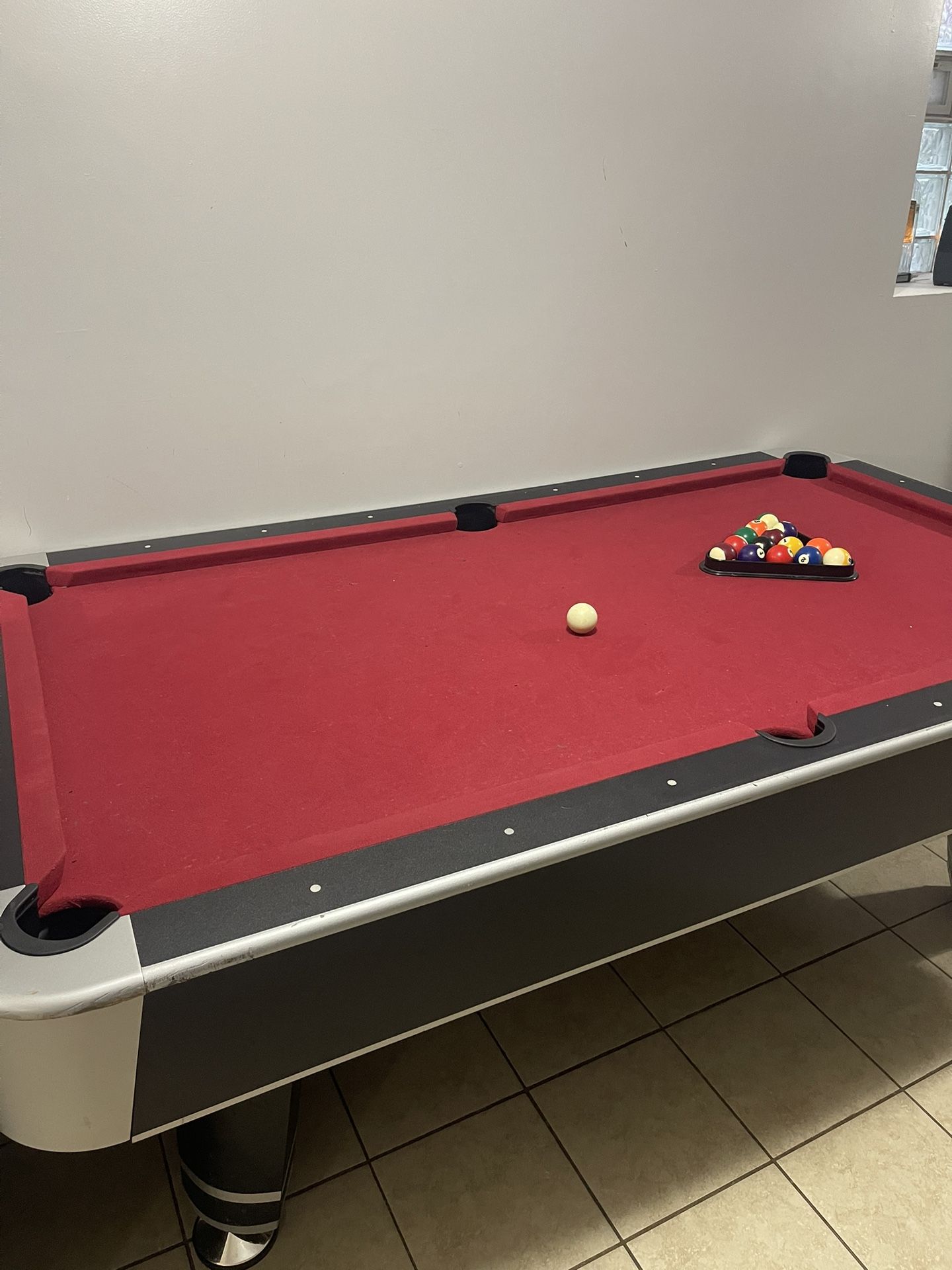 Pool table & pong top