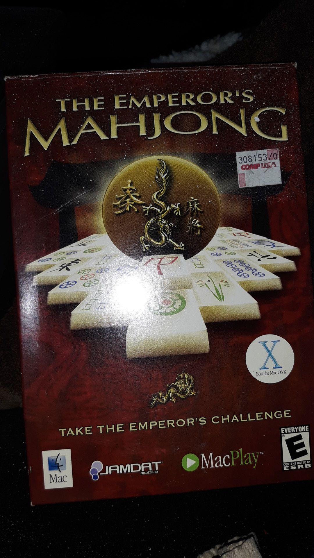 Jeu The Emperor's Mahjong - Version FR Pour PC / Palm / Pocket PC - Bon état, Boîtier Inclus