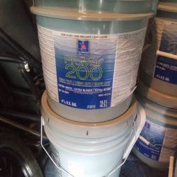 Twelve 5 Gallon Buckets Sherman Williams Interior Promar 200 Semi-Gloss paint