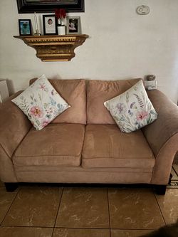 Brown couch